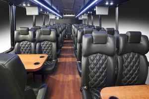 Custom Bus Seating Installation